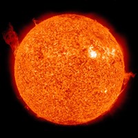 Solar activity on the Sun Fine Art Print