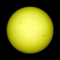 Full view of the Sun Fine Art Print