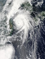 Typhoon Kompasu Fine Art Print