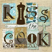 Kiss the Cook Fine Art Print