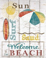 Sun, Surf & Sand Fine Art Print