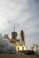 Space Shuttle Takes off from Kennedy Space Center Fine Art Print