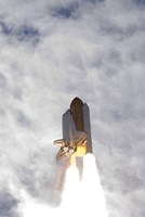 Space Shuttle Atlantis Lifts Off from Kennedy Space Center, Florida Fine Art Print