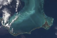 The Bahamas' Lengthy Narrow Eleuthra Island Fine Art Print