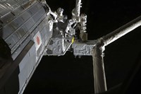 The robotic Arm of the Japanese Experiment Module Fine Art Print