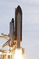 Space Shuttle taking off Fine Art Print