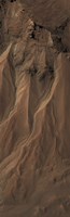 Gullies at the Edge of Hale Crater, Mars Fine Art Print