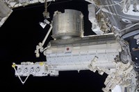 The Japanese Experiment Module Kibo Laboratory and Exposed Facility Fine Art Print