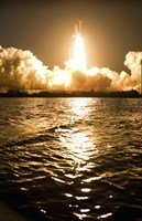 Lift-Off of Space Shuttle Discovery Fine Art Print