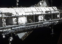 The International Space Station's Starboard Truss Fine Art Print