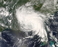 Tropical Storm Fay Ver the Southeastern United States Fine Art Print