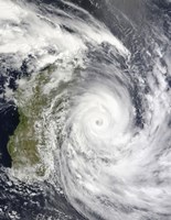 Tropical Cyclone Gael off Madagascar Fine Art Print