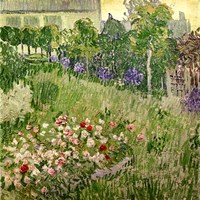 Daubigny's garden, 1890 Fine Art Print