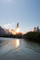 Space Shuttle Discovery launch Fine Art Print
