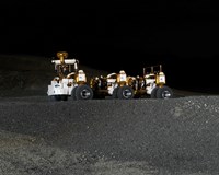 NASA's New Lunar Truck Prototype Fine Art Print
