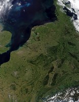 The Low Countries of Belgium, Luxembourg, and The Netherlands Fine Art Print