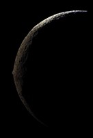 Saturn's Moon Lapetus Fine Art Print