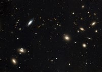 Coma Cluster of galaxies Fine Art Print