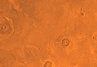 Tharsis Region of Mars Fine Art Print