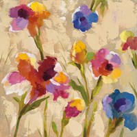 Bold Bright Flowers II Fine Art Print