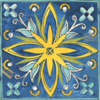 Tuscan Sun Tile I Color Fine Art Print