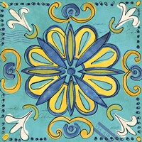 Tuscan Sun Tile IV Color Fine Art Print