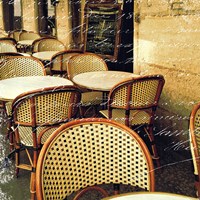 Paris Bistro Letter Fine Art Print