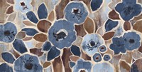 Contemporary Tapestry Blue Fine Art Print