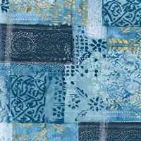 Alhambra II Indigo Fine Art Print