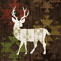 Southwest Lodge - Deer I Fine Art Print