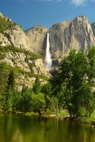 Upper Yosemite Falls, Merced River, Yosemite NP, California by Michel Hersen - various sizes