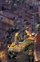 Overview of Rue Faure, Cannes, France Fine Art Print