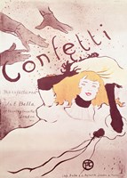 Confetti, 1893 Fine Art Print