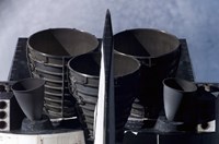 Space Shuttle Discovery's Tail Section Fine Art Print