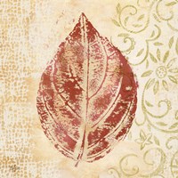 Leaf Scroll II Fine Art Print