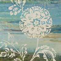 Blue Indigo w/Lace II Fine Art Print