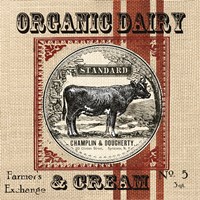 Organic Farm III Framed Print