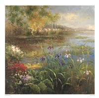 Village Pond Fine Art Print