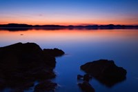 Canada, BC, Salt Spring Island, Beddis Beach Dawn Fine Art Print