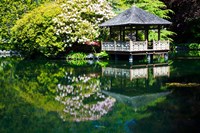 British Columbia, Vancouver, Hately Gardens, Hut Fine Art Print