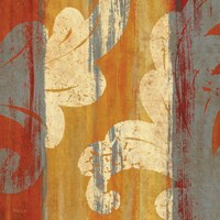 Tapestry Stripe Square II Fine Art Print