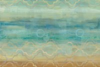Abstract Waves Blue Fine Art Print