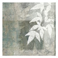 Spa Leaves 1 Framed Print