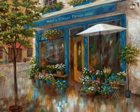 Anna's Corner Flower Shop Fine Art Print