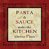 Pasta Sayings II Fine Art Print