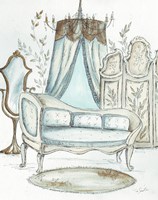 French Dressing Room II Framed Print