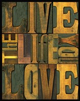 Printers Block Sentiments I Fine Art Print