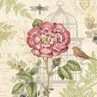 Floral Nature Trail IV Fine Art Print