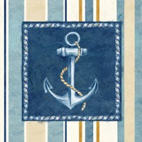 Nautical Stripe III Framed Print