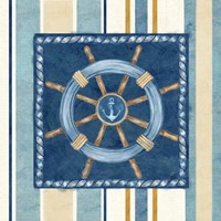 Nautical Stripe IV Framed Print